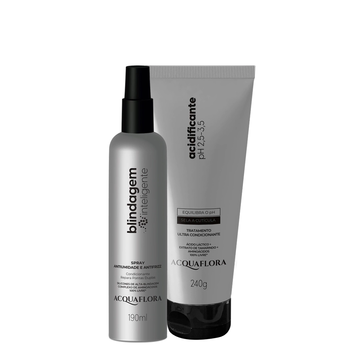 Kit Acquaflora Blindagem Inteligente Tratamento Acidificante Spray (2 Produtos)