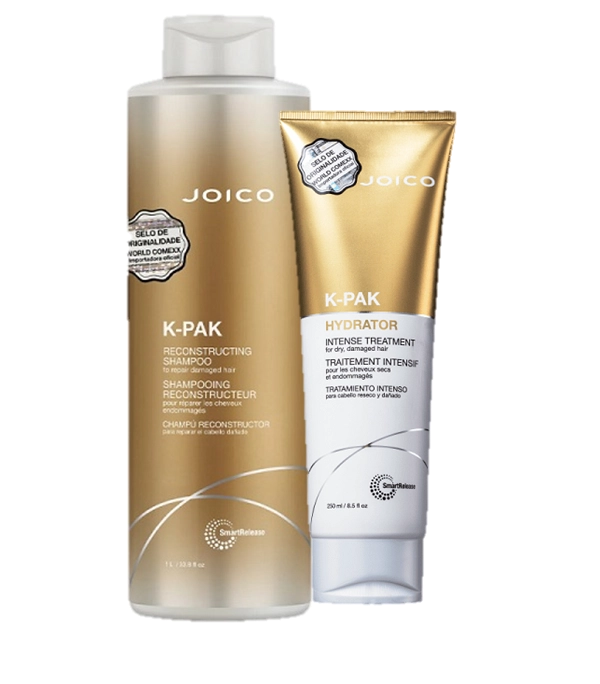 Joico K-Pak Shampoo 1L Hidratação 250ml