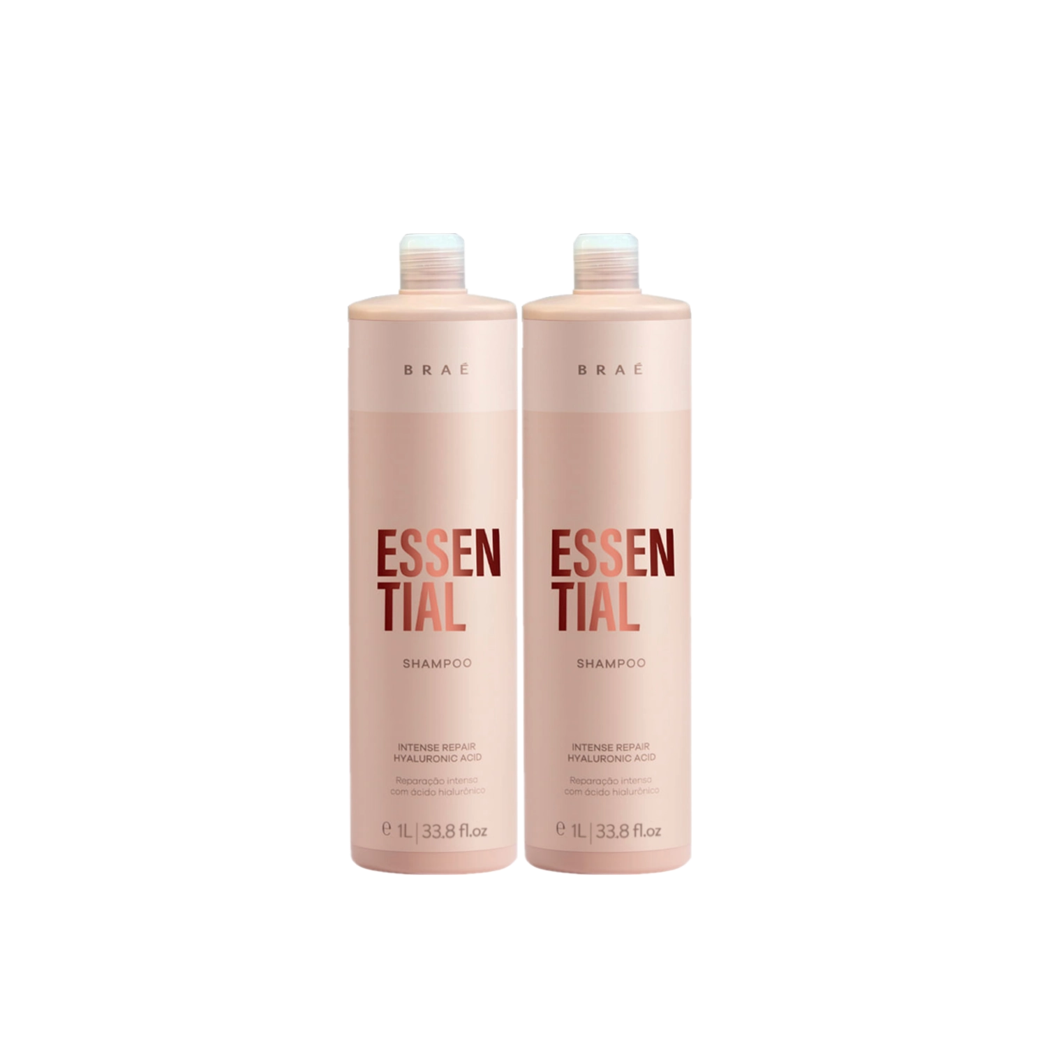 Kit Braé Essential - Shampoo 1Litro (2 Unidades)
