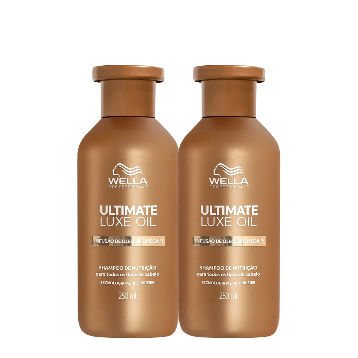 Kit Wella Professionals Ultimate Luxe Oil Shampoo Extra (2 Unidades)