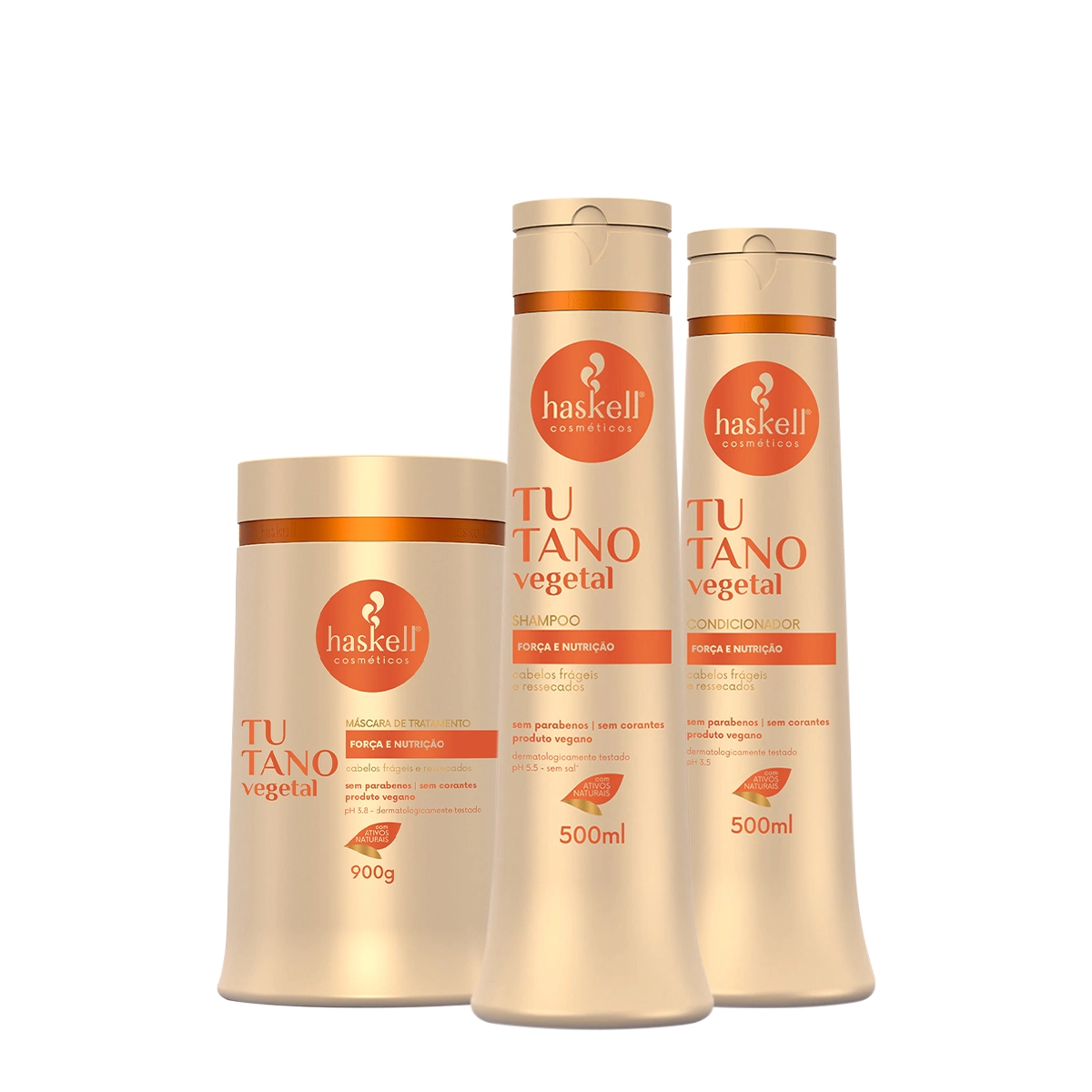 Kit Haskell Tutano Vegetal Home Care (3 Produtos)