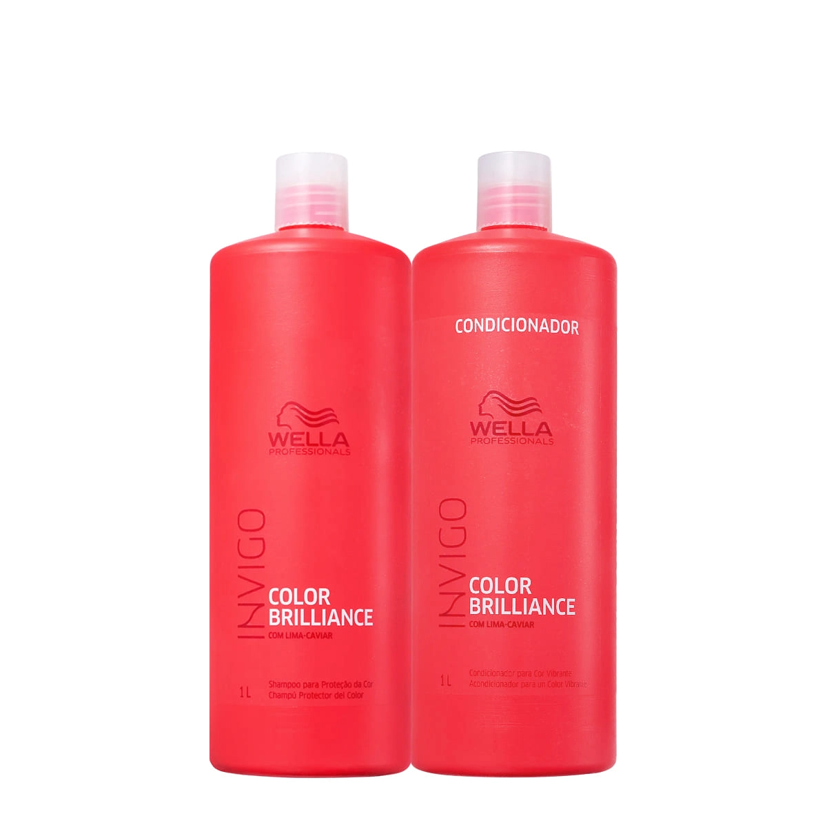 Kit Wella Professionals Invigo Color Brilliance Duo Salon 2 Produtos