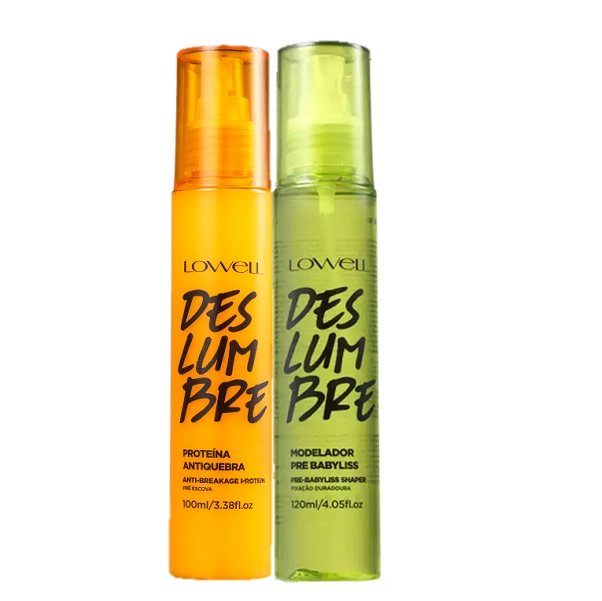 Produto Kit_Lowell_Deslumbre_Pre_Baby_Liss_120ml_Proteina_Anti_Quebra_100ml_Evas_1