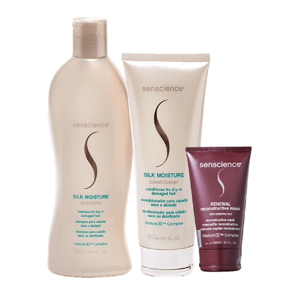 Senscience Silk Moisture Duo Home Care E Renewal Mask 150ml