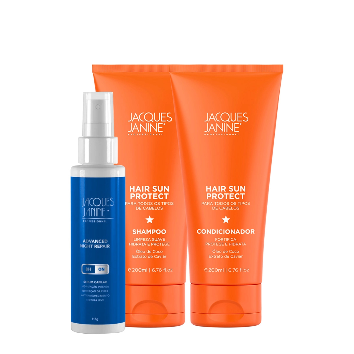 Kit_Jacques_Janine_Hair_Sun_Protect_Shampoo_Condicionador_e_Night_Serum_Evas_1 Produto Kit_Jacques_Janine_Hair_Sun_Protect_Shampoo_Condicionador_e_Night_Serum_Evas_1