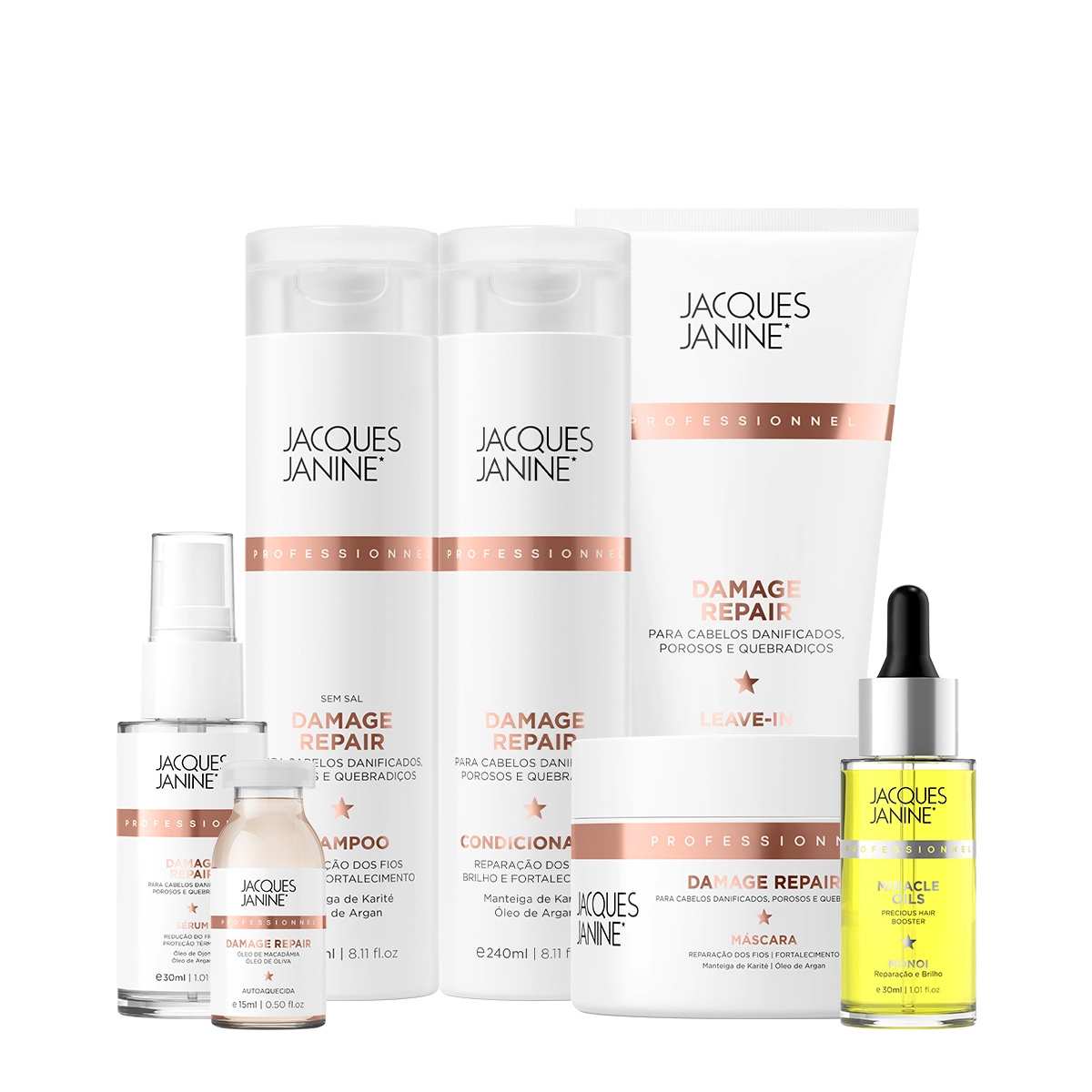 Kit_Jacques_Janine_Damage_Repair_Completo_e_Miracle_Oils_Monoi_Evas_1 Produto Kit_Jacques_Janine_Damage_Repair_Completo_e_Miracle_Oils_Monoi_Evas_1