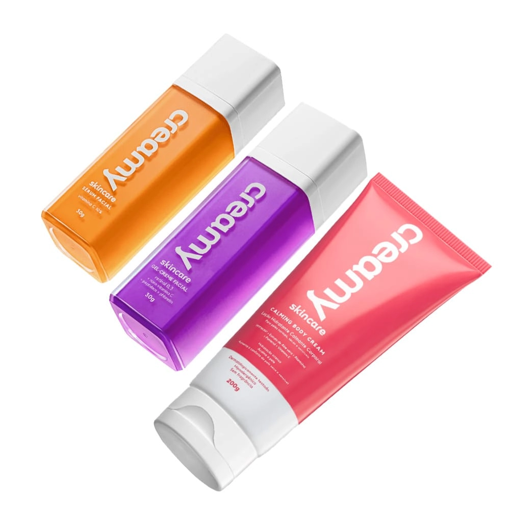 Produto Kit_Creamy_Skincare_Vitamina_C_Retinol_e_Hidratante_Corporal_Evas_1