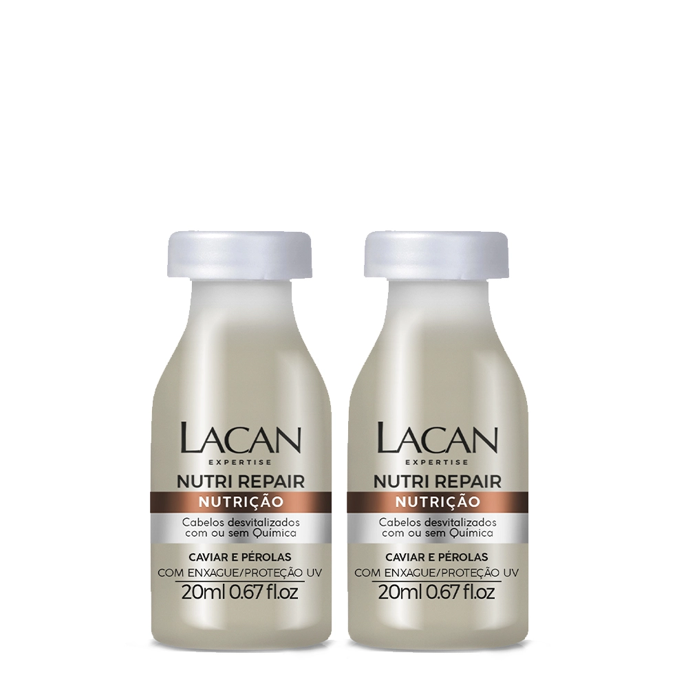 Produto Kit_Lacan_Nutri_Repair_Nutricao_Ampola_de_Tratamento_20ml_2_unidades_Evas_1