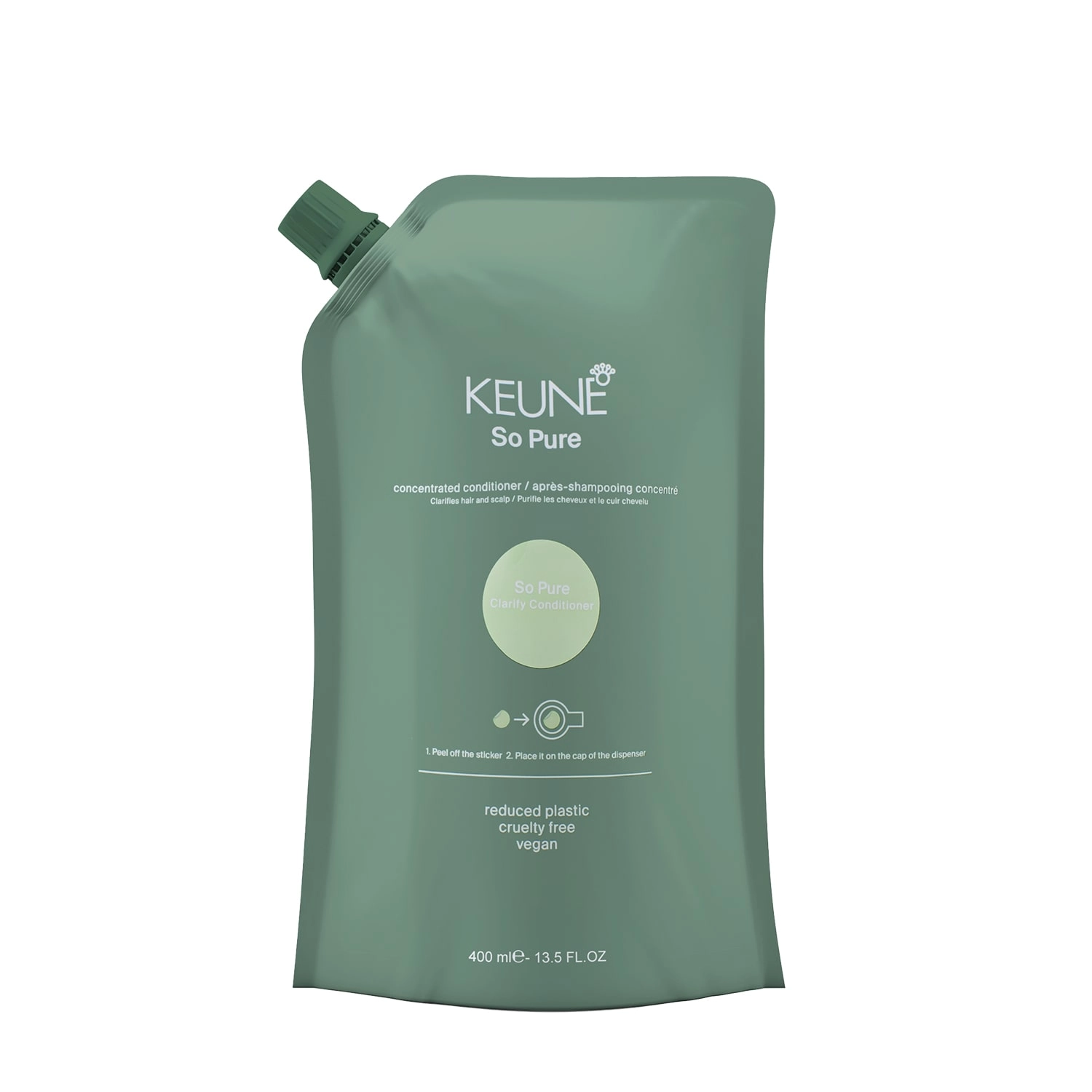 Keune So Pure Clarify Refil - Condicionador 400 Ml