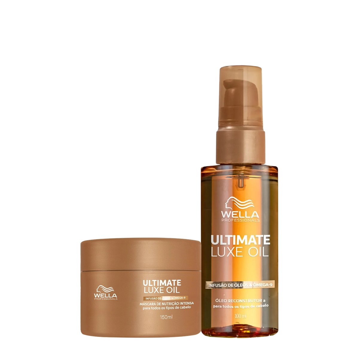 Kit Wella Professionals Ultimate Luxe Oil Máscara Óleo (2 Produtos)