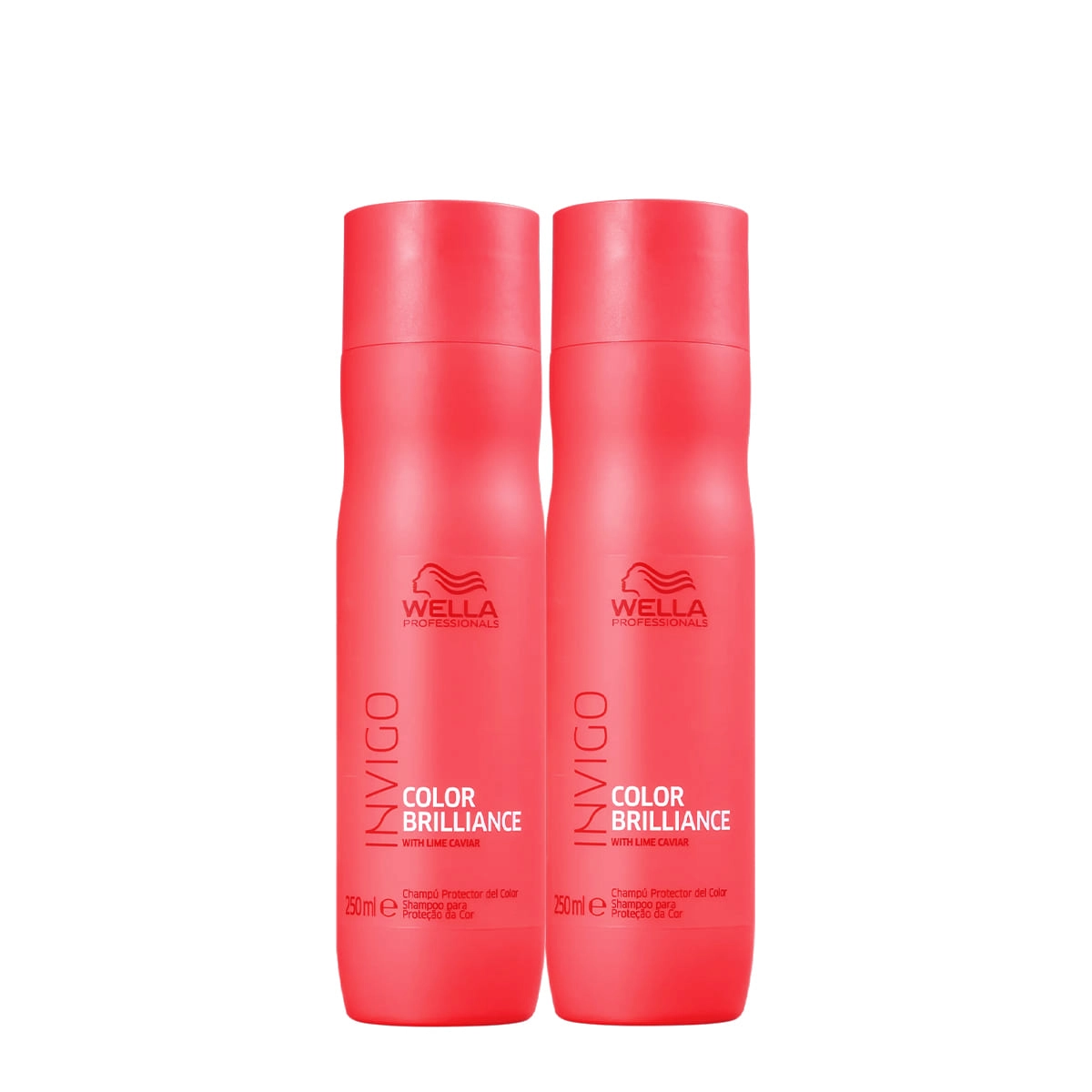 Kit Wella Professionals Invigo Color Brilliance Shampoo 250 Extra (2 Unidades)