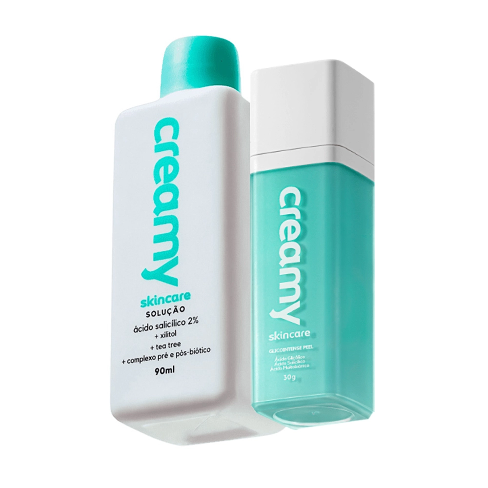 Kit Creamy Skincare Glicointense Peel E Ácido Salicílico (2 Produtos)