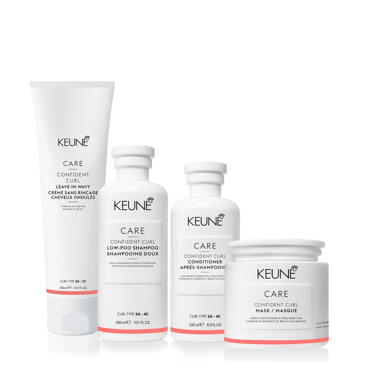 Kit Keune Care Confident Curl Full (4 Produtos)