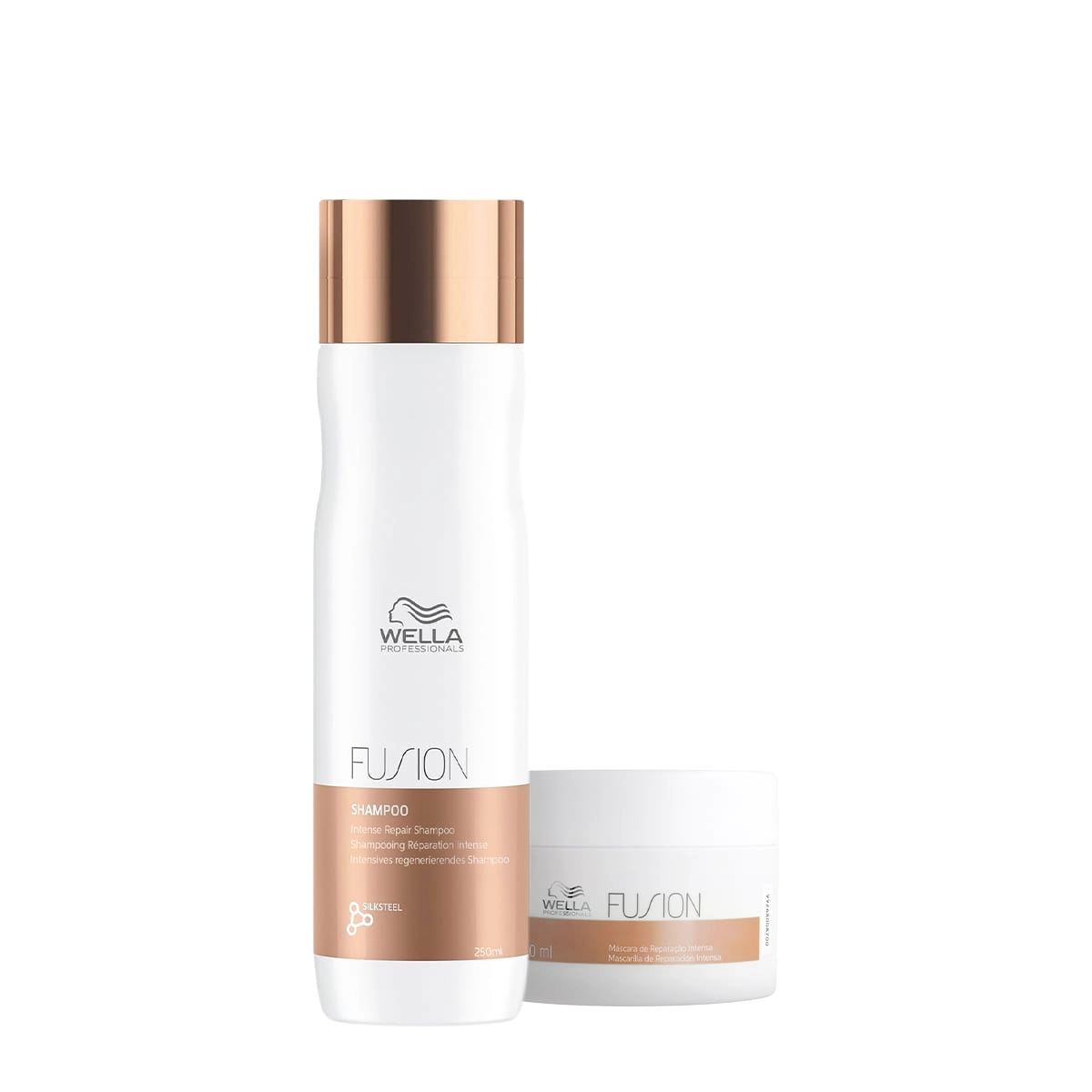 Kit Wella Professionals Fusion Shampoo E Máscara (2 Produtos)
