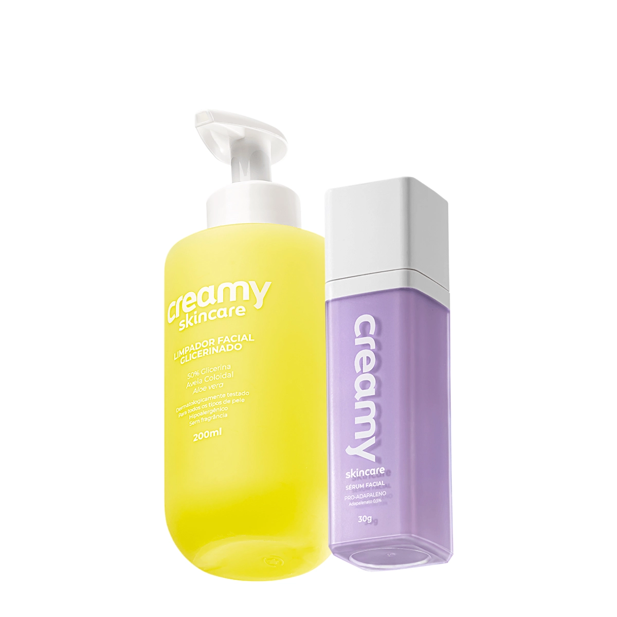 Kit Creamy Skincare Pro-Adapaleno Sérum Limpador Glicerinado (2 Produtos)