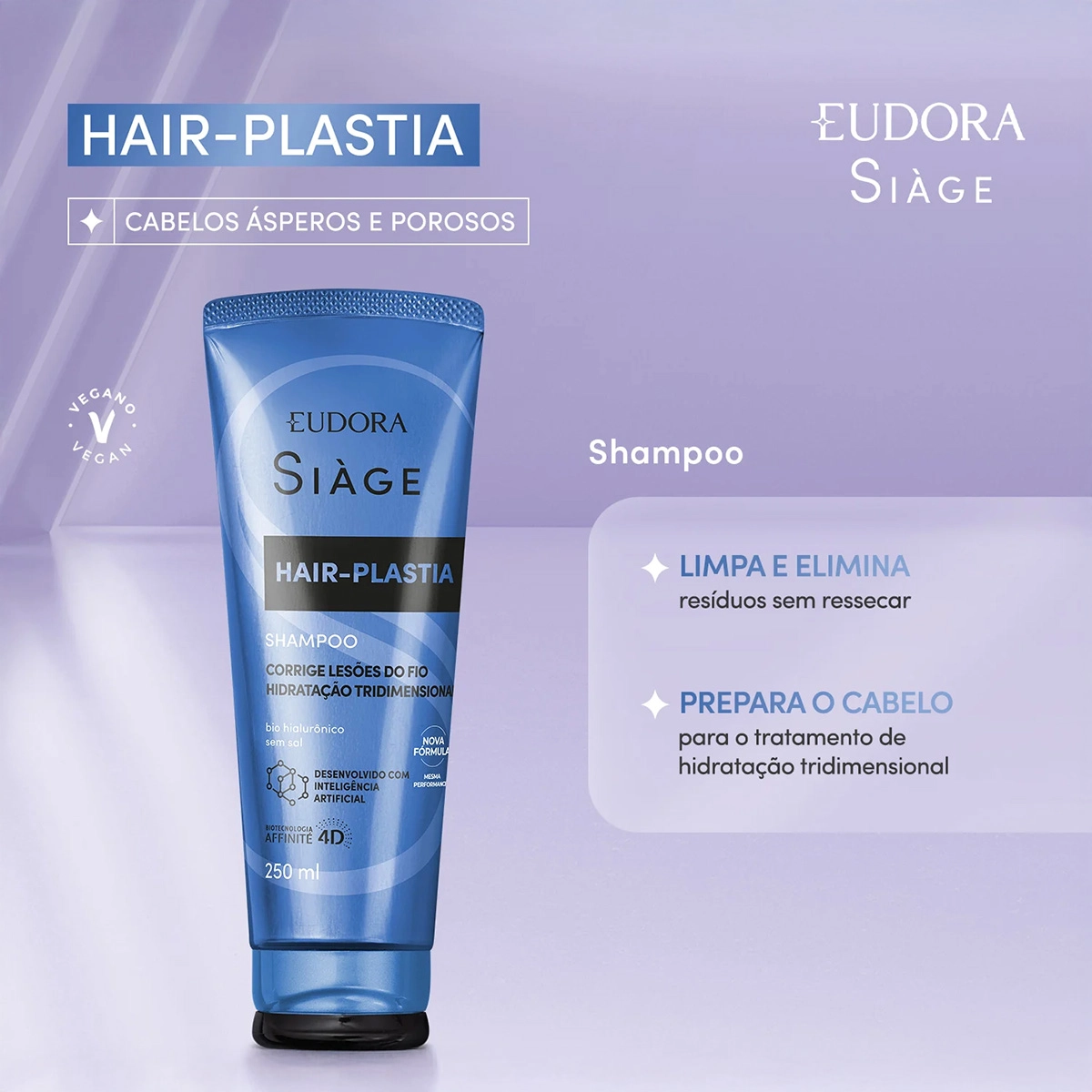 Produto Kit_Eudora_Siage_Hairplastia_Shampoo_Extra_Evas_2