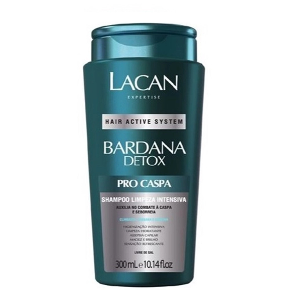 Produto Kit_Lacan_Bardana_Detox_Shampoo_Limpeza_Intensiva_Pro_Caspa_300ml_2_Unidades_Evas_2