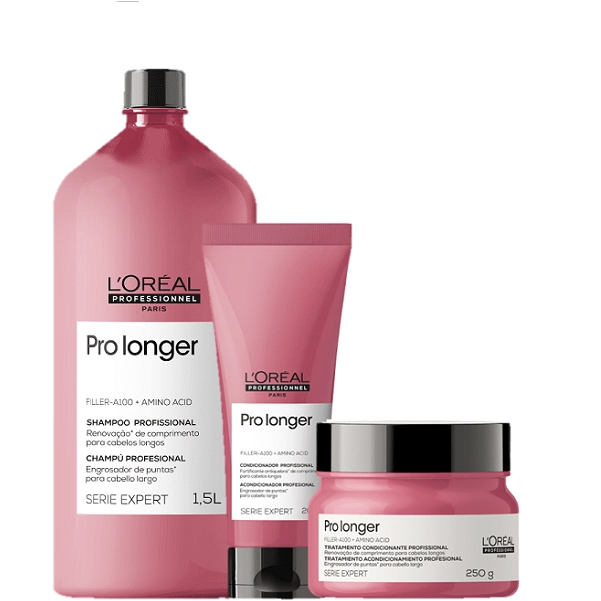 Produto Kit_L-Oreal_Professionnel_Serie_Expert_Pro_Longer_Shampoo_1-5_Condicionador_200ml_Mascara_250g_Evas_1