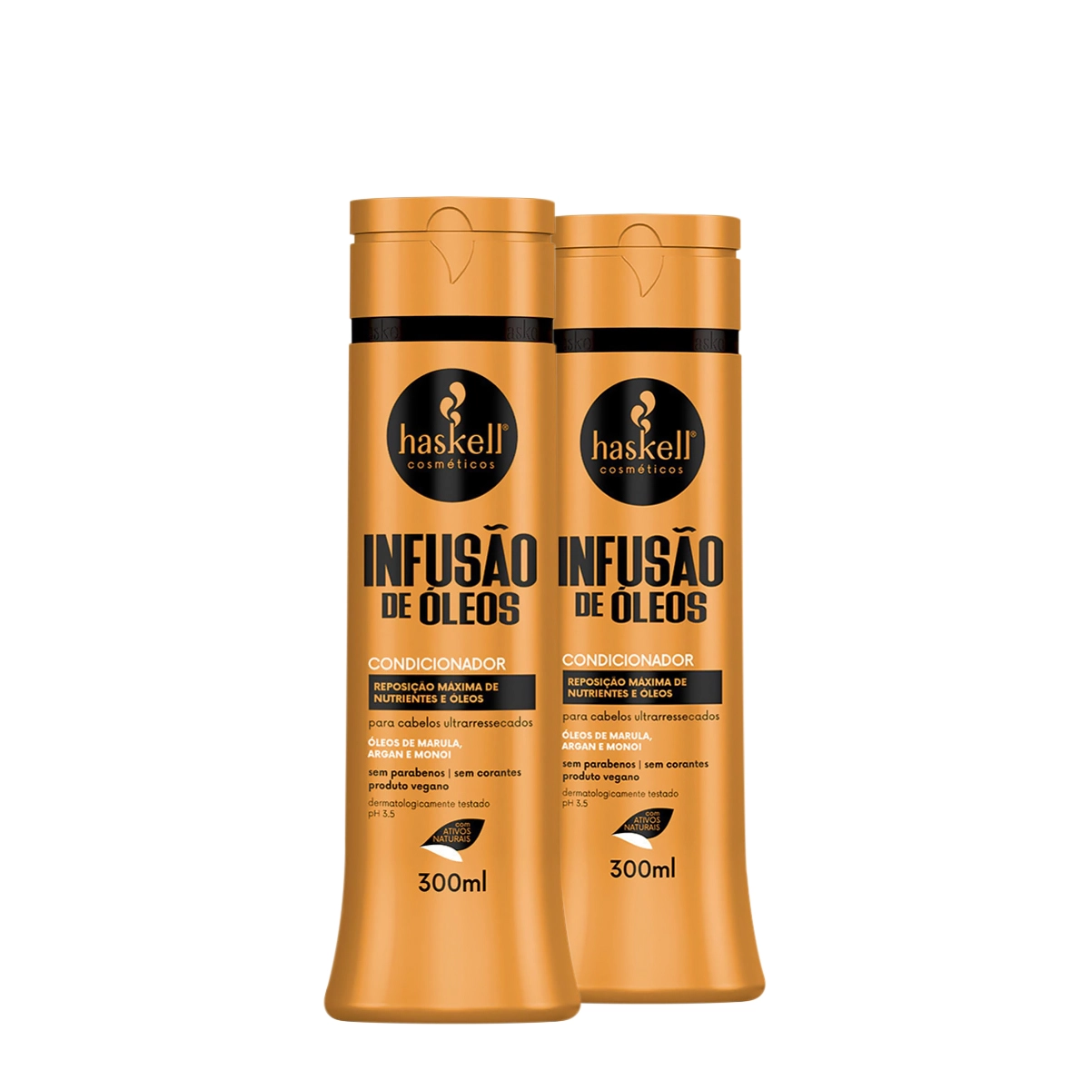 Kit Haskell Infusão De Óleos Condicionador Extra (2 Unidades)