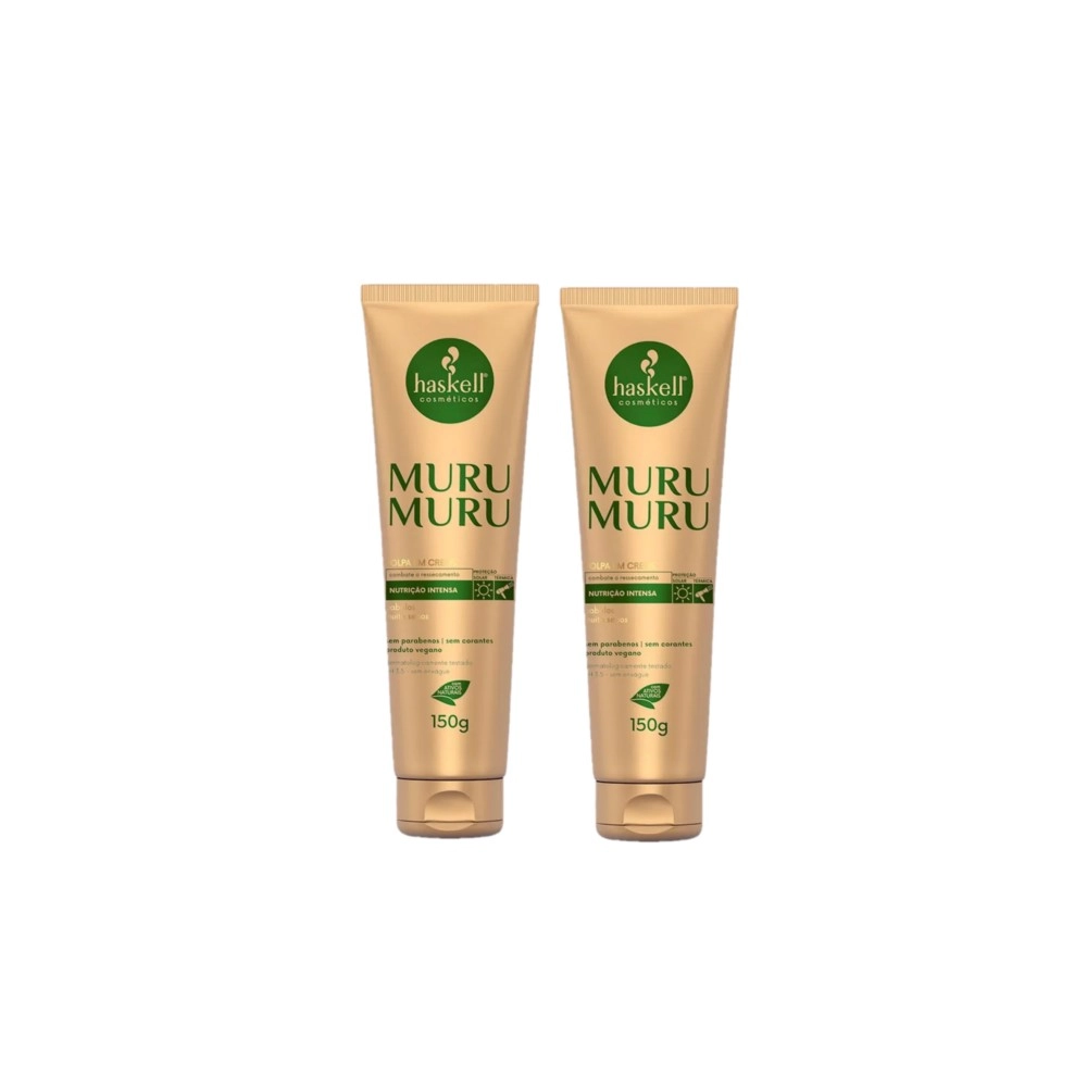 Kit_Haskell_Murumuru_Polpa_em_Creme_Leave_in_150g_2_unidades_Evas_1 Produto Kit_Haskell_Murumuru_Polpa_em_Creme_Leave_in_150g_2_unidades_Evas_1