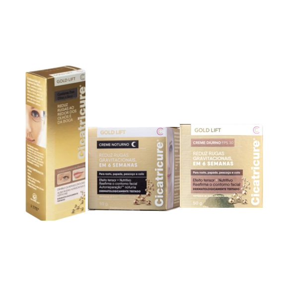 Kit_Cicatricure_Gold_Lift_Diurno_Anti-Idade_50g_Gold_Lift_Noturno_50g_Cicatricure_Gold_Lift_Contorno_Duo_Creme_Anti-Idade_Evas_1 Produto Kit_Cicatricure_Gold_Lift_Diurno_Anti-Idade_50g_Gold_Lift_Noturno_50g_Cicatricure_Gold_Lift_Contorno_Duo_Creme_Anti-Idade_Evas_1