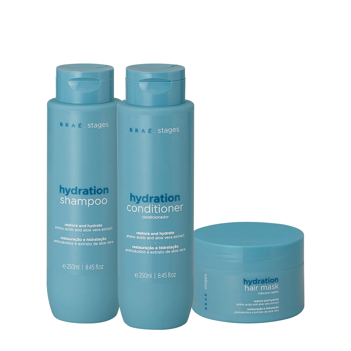 Produto Kit_Brae_Stages_Hydration_Shampoo_Condicionador_Mascara_Evas_1