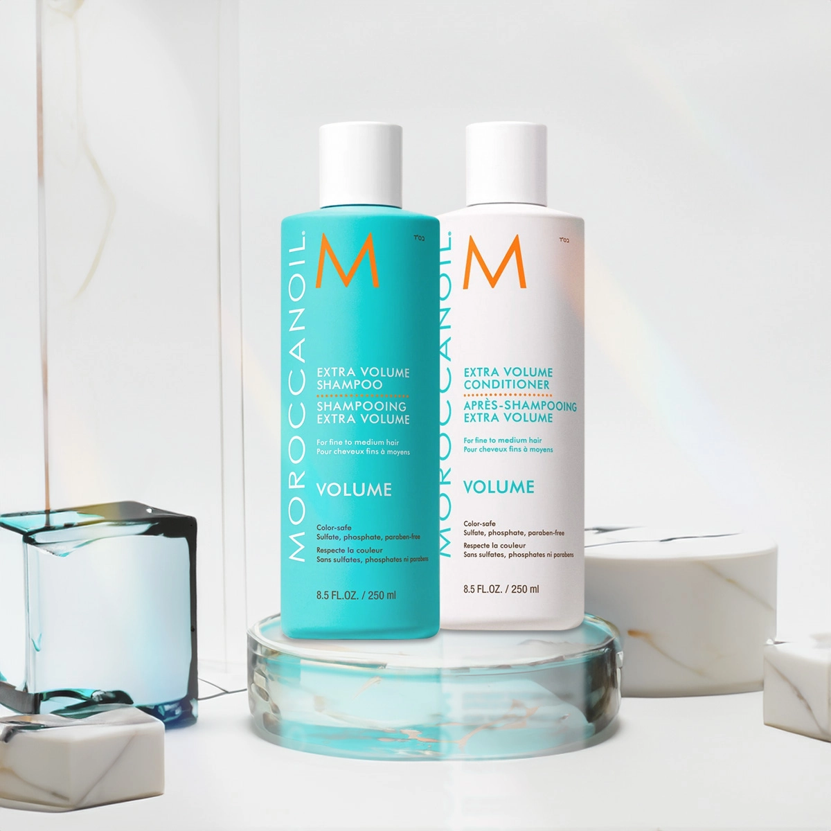 Produto Kit_Moroccanoil_Volume_Extra_Shampoo_Condicionador_250ml_Evas_2