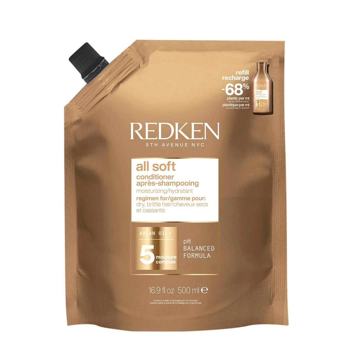 Condicionador All Soft Refil Redken 500ml