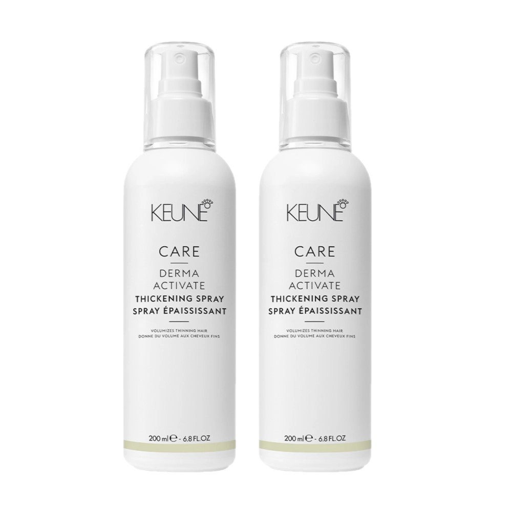 Kit Keune Care Derma Activate Thickening Spray - Leave-in Fortificante 200ml (2 Unidades)