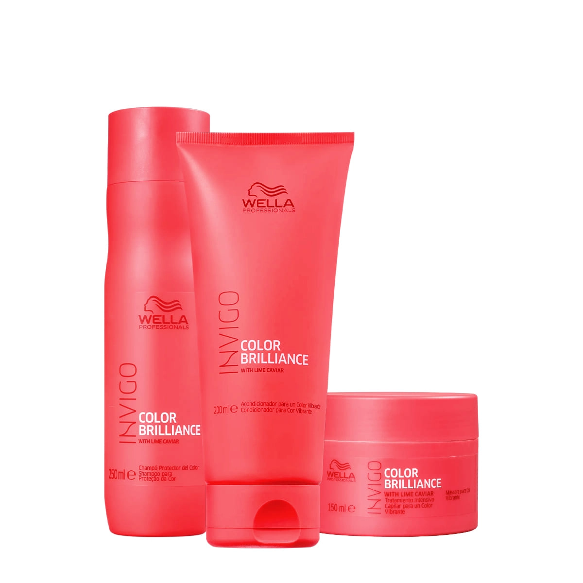 Kit Wella Professionals Invigo Color Brilliance Home Care (3 Produtos)