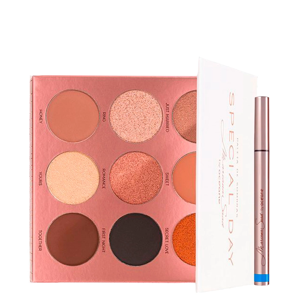 Produto Kit_Mariana_Saad_by_Oceane_Special_Day_Paleta_de_Sombras_e_Caneta_Delineadora_Blue_Evas_1