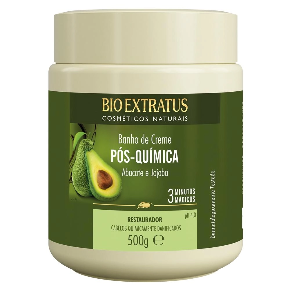 Banho De Creme Bio Extratus Pós-Química 500g
