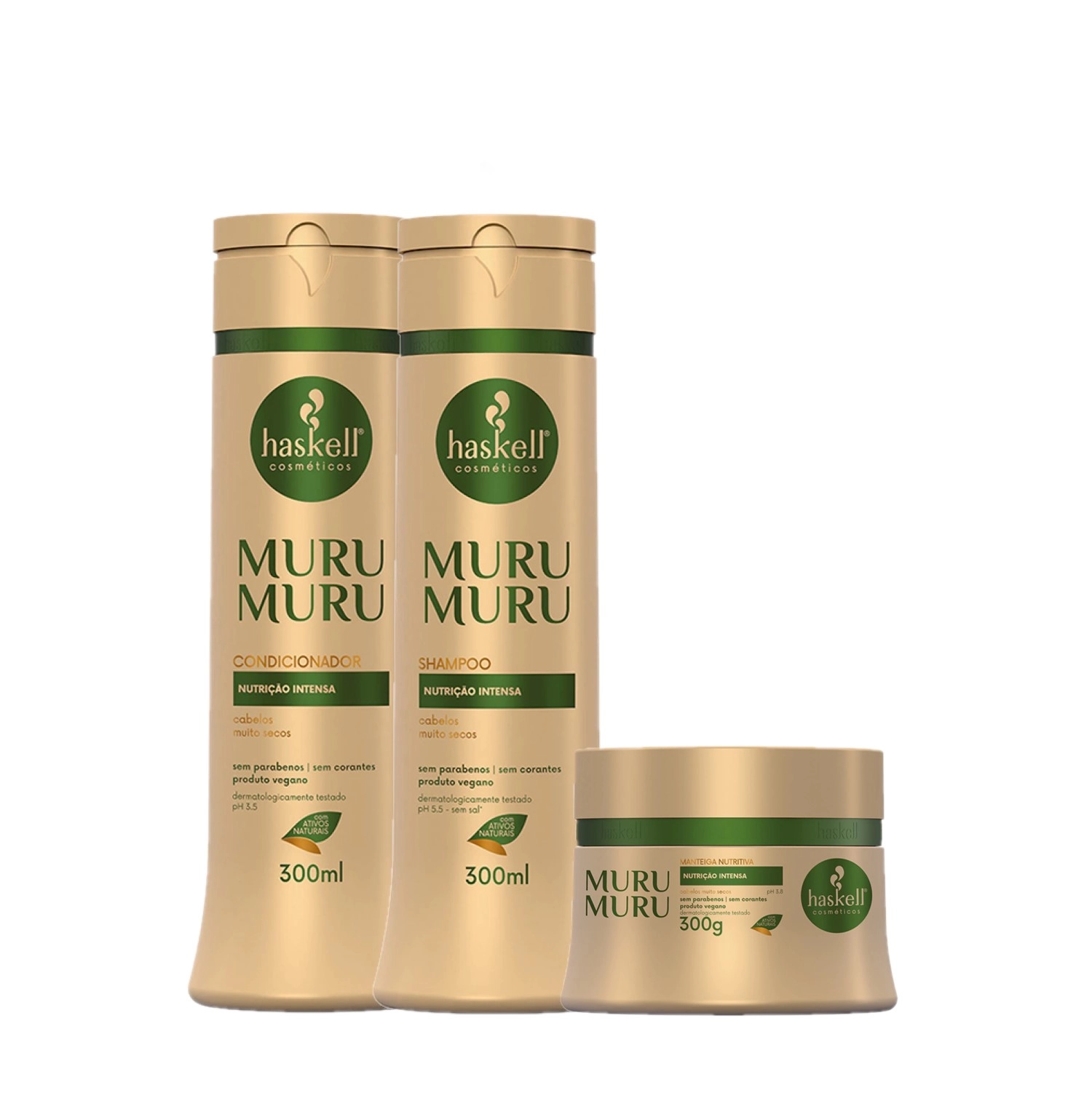 Kit Haskell Murumuru Dupla Máscara De 300g
