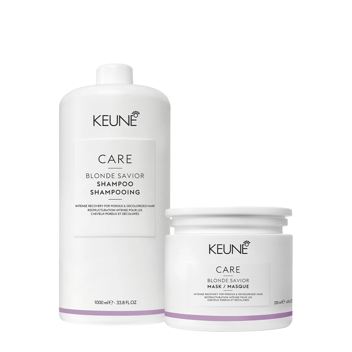 Kit Keune Care Blonde Savior Shampoo Máscara 200 (2 Produtos)