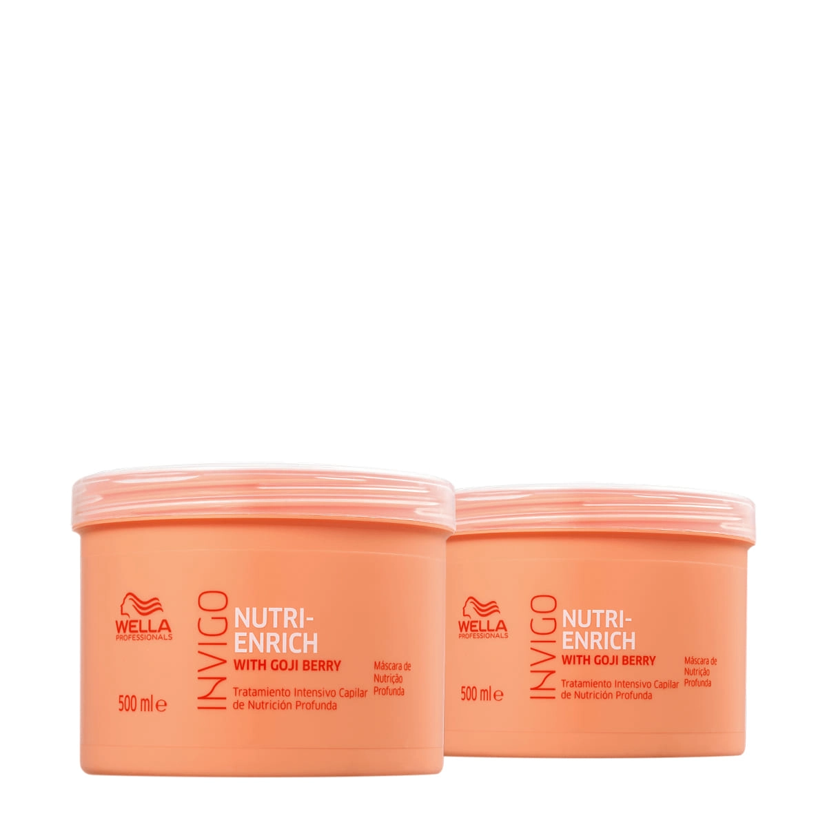Kit Wella Professionals Invigo Nutri-Enrich Máscara Extra (2 Unidades)