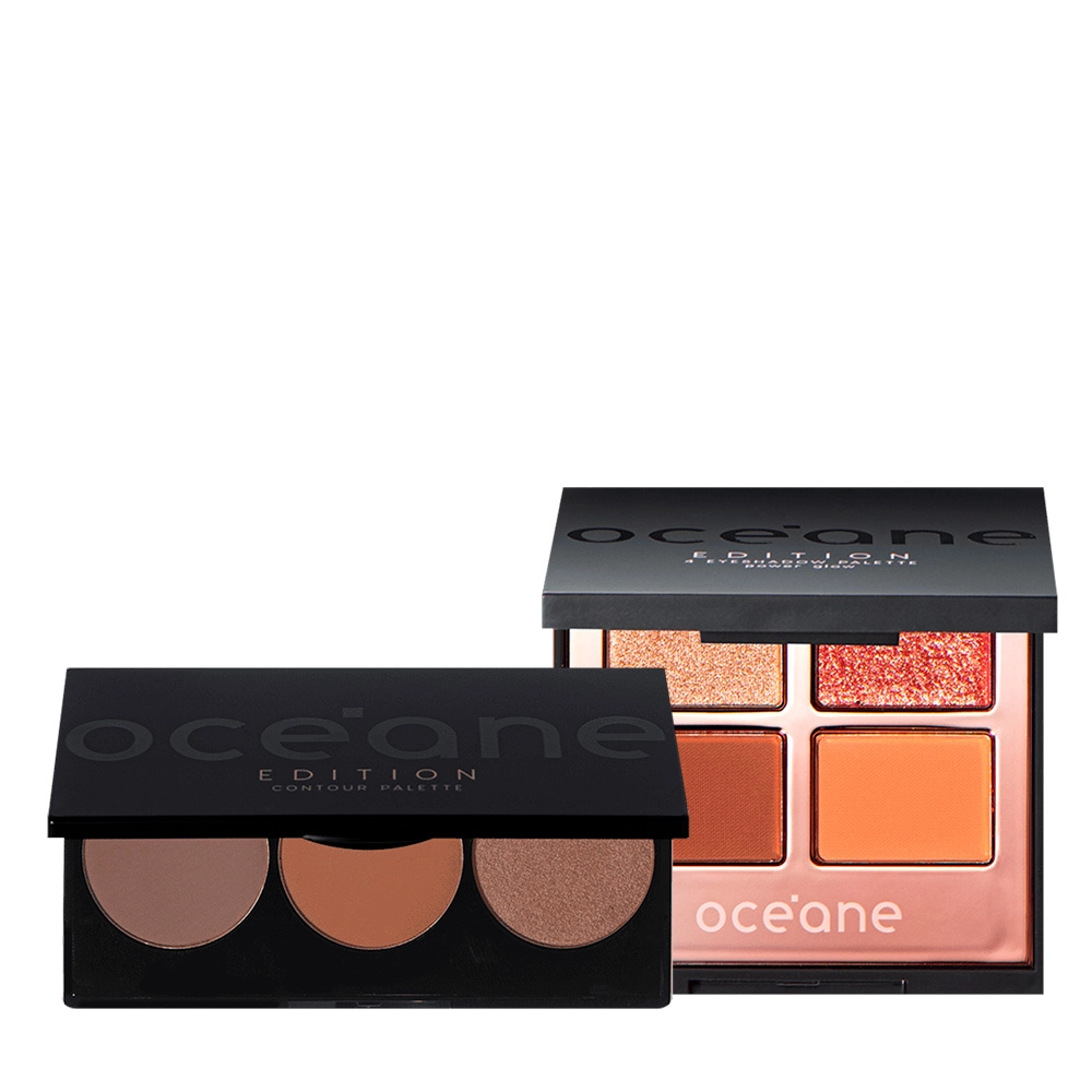 Kit Océane Edition Paleta De Contorno E Sombra Power Glow (2 Produtos)