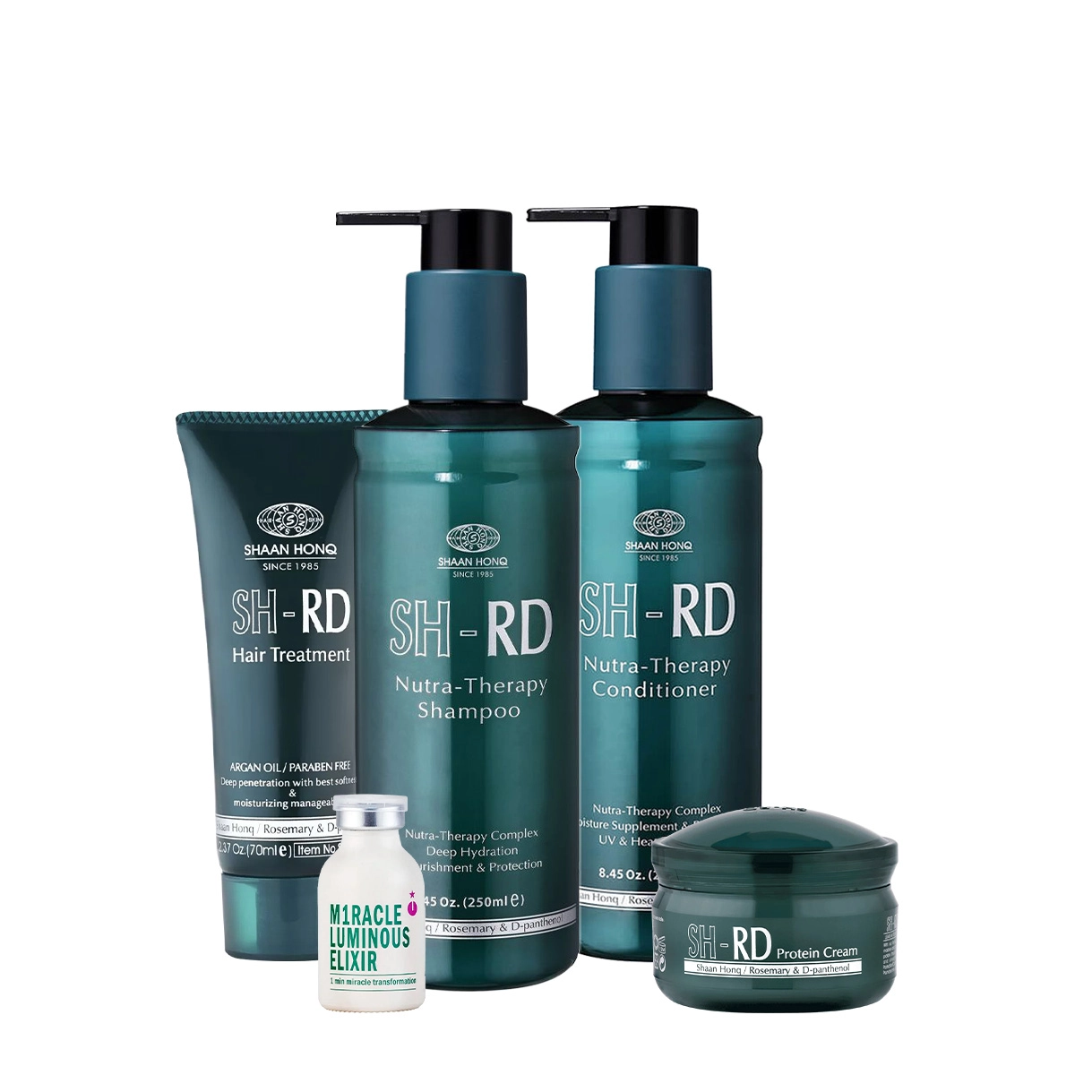 Kit N.P.P.E. SH-RD Nutra Therapy Duo MMáscara Proteína E Ampola Elixir (5 Produtos)