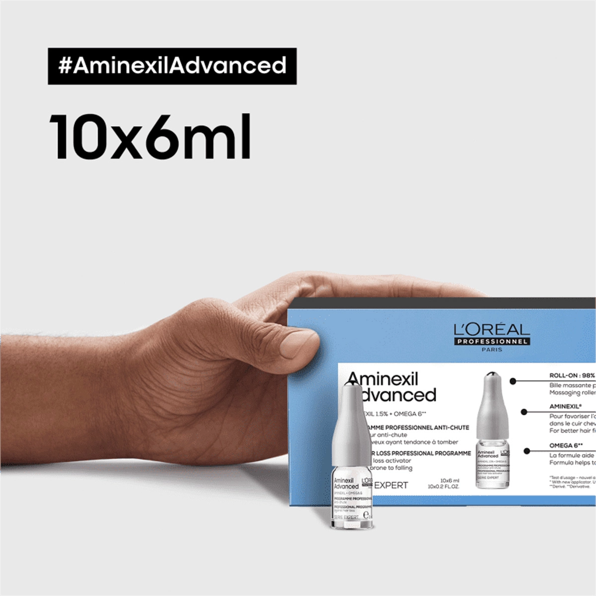 Produto Kit_L-Oreal_Professionnel_Aminexil_Advanced_Ampola_Antiqueda_6ml_Evas_5