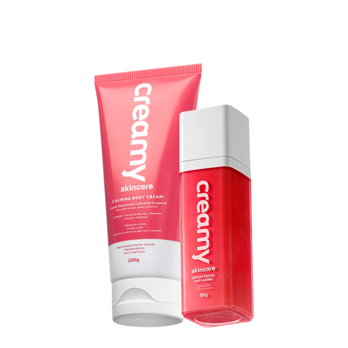 Produto Kit_Creamy_Skincare_Calming_Cream_G_e_Retinal_Serum_Anti-Aging_Evas_1