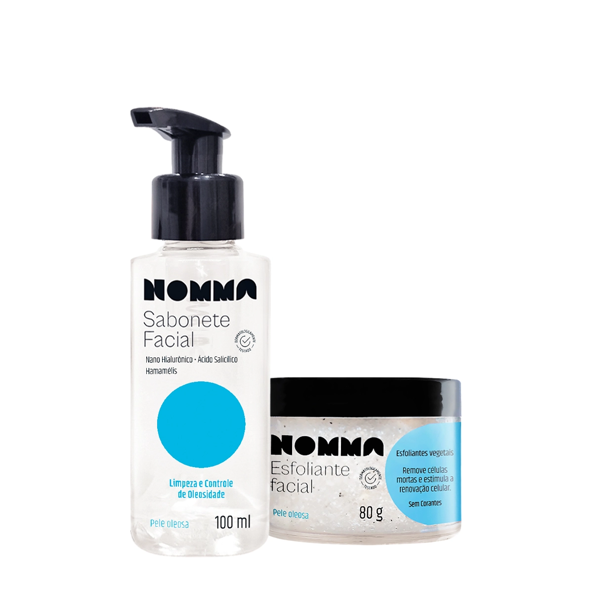 Produto Kit_Nomma_Healthy_Pele_Oleosa_Sabonete_Esfoliante_Evas_1