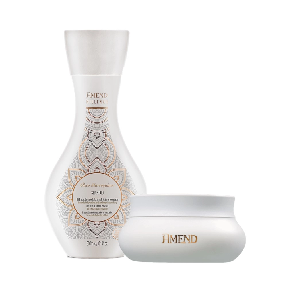 Amend Kit Millenar Óleos Marroquinos Tratamento (2 Produtos)