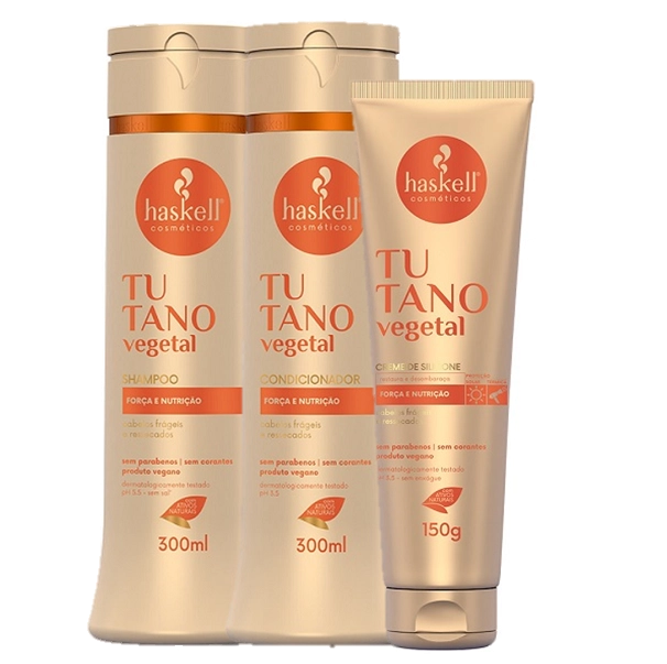 Haskell Tutano Duo 300ml E Creme De Silicone 150g