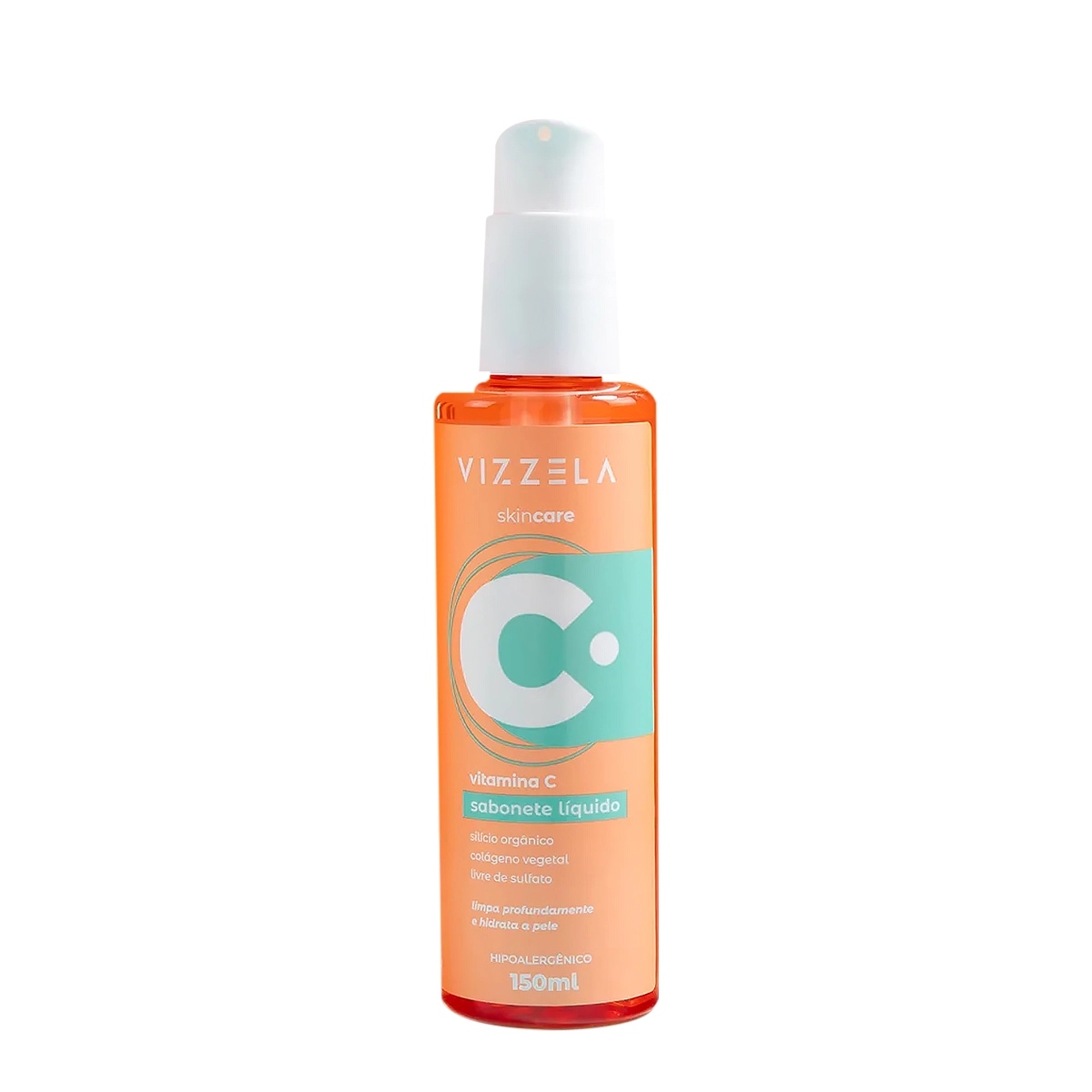 Vizzela Vitamina C - Sabonete Líquido Facial 150ml