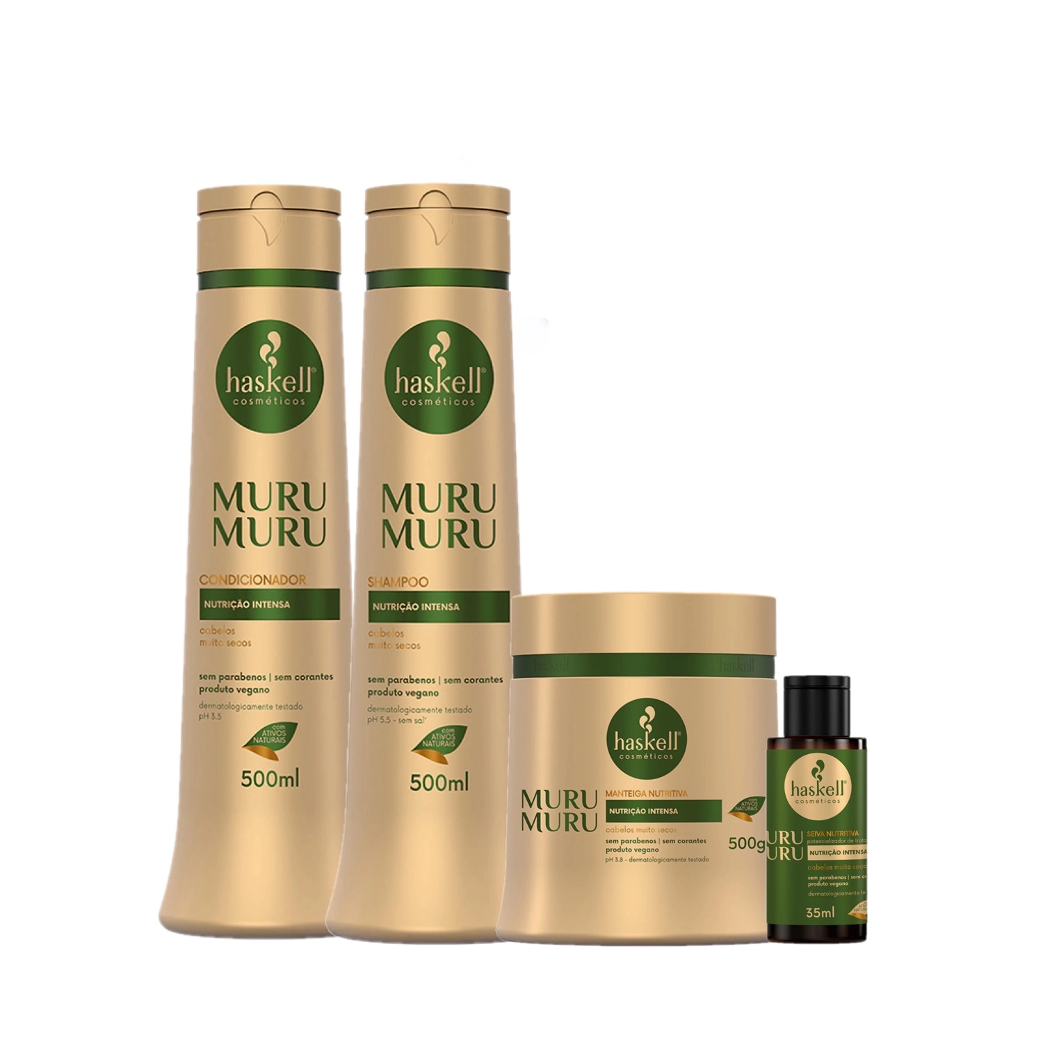 Produto Kit_Haskell_Murumuru_Duo_Mascara_Manteiga_Seiva_Nutritiva_Evas_1