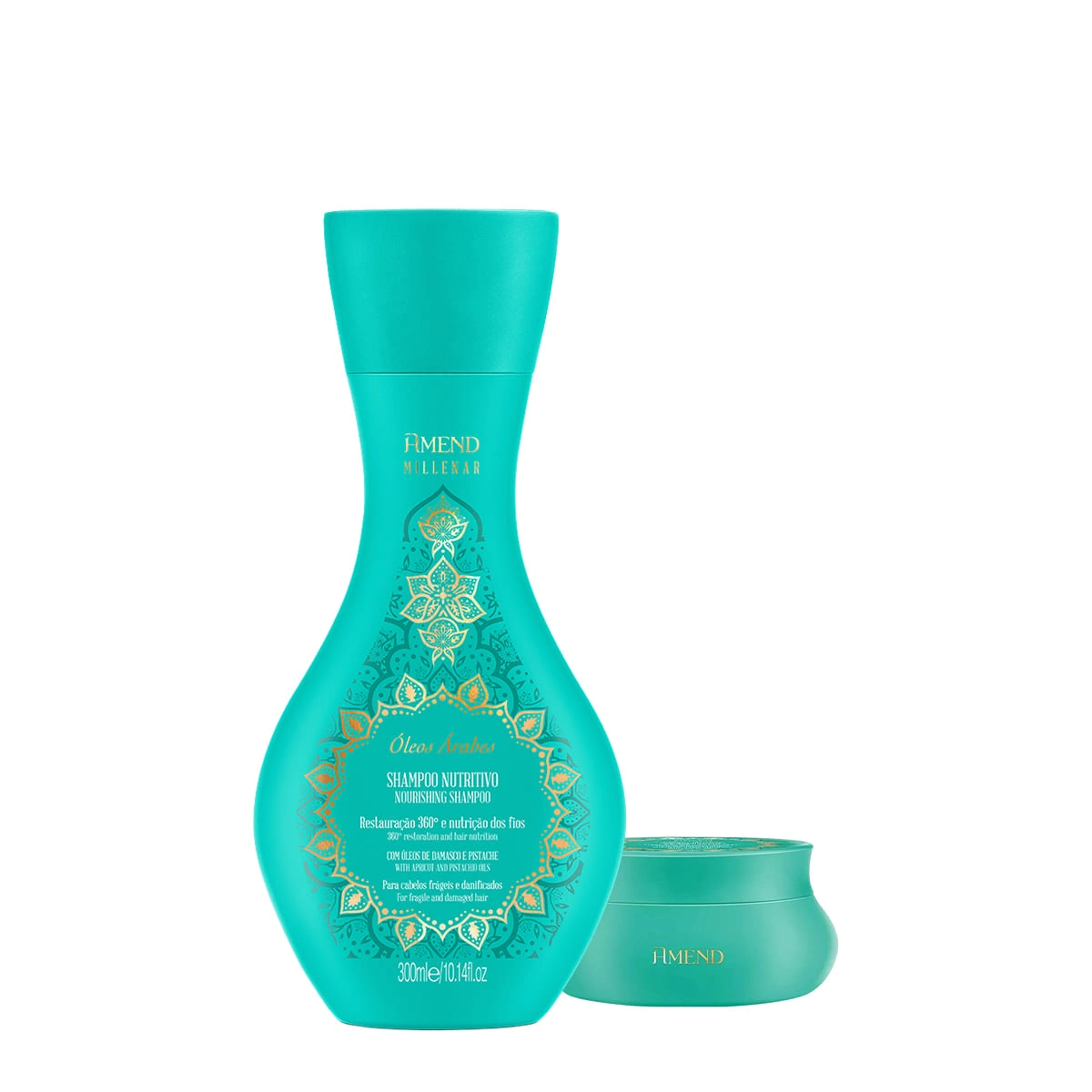 Kit Amend Millenar Óleos Árabes Shampoo Máscara (2 Produtos)