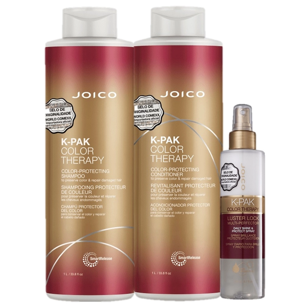 Kit Joico K-PAK Color Therapy Manutencao Da Cor (3 Produtos)