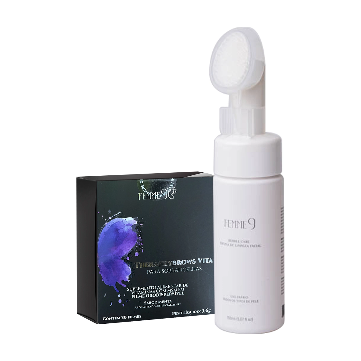 Produto Kit_Femme9_Espuma_Facial_Theraphybrows_Vita_Evas_1