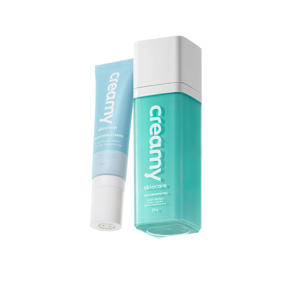 Kit Creamy Skincare Glicointense Peel E Sérum Hidratante (2 Produtos)