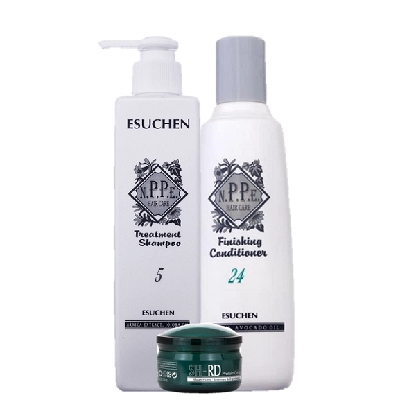 Kit_N-P-P-E_Herbal_N5_Treatment_Shampoo_N24_Condicionador_250ml_Protein_Cream_10ml_Evas_1 Produto Kit_N-P-P-E_Herbal_N5_Treatment_Shampoo_N24_Condicionador_250ml_Protein_Cream_10ml_Evas_1