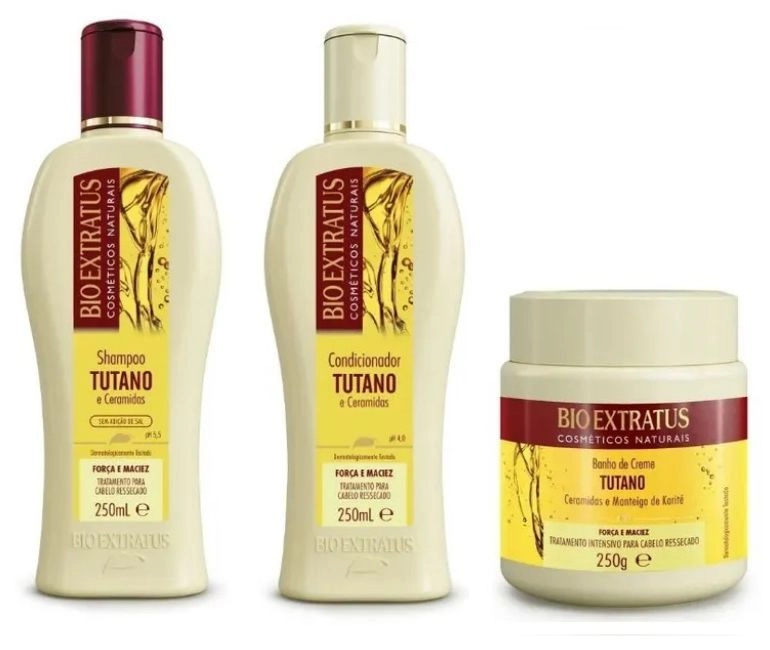 Kit Bio Extratus Tutano E Cerâmidas 250ml ( 3 Produtos )